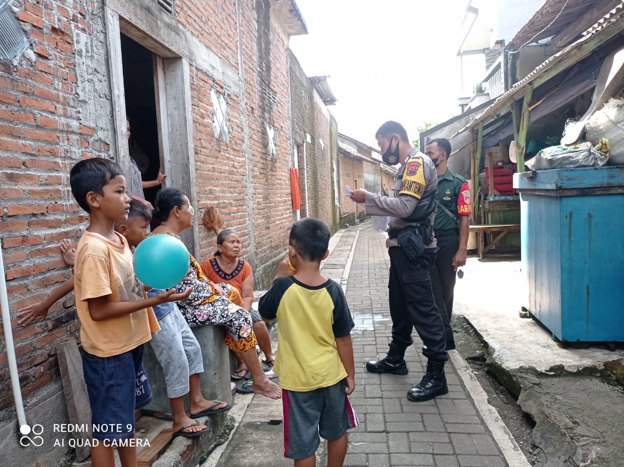 Polsek Jepara Kota Lakukan Sosialisasi Ayo Ikut Gebyar Vaksin Ramadhan Berhadiah Undian Umroh