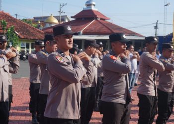 Polres Jepara Gelar Latihan PBB untuk Tingkatkan Kemampuan Personel