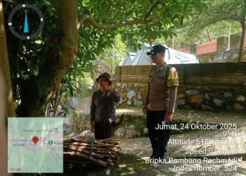 Ngobrol Santai Bareng Warga, Bhabinkamtibmas Polsek Keling Sampaikan Pesan Kamtibmas