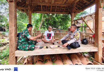 Sinergitas TNI–Polri, Bhabinkamtibmas dan Babinsa Lakukan Sambang Kamtibmas di Jepara