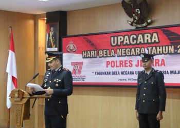 Polres Jepara Peringati Hari Bela Negara ke-77, Teguhkan Semangat Persatuan untuk Indonesia Maju