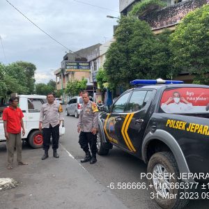 Polsek Jepara Kota Intens Patroli Siang Hari Antisipasi Gangguan Kamtibmas